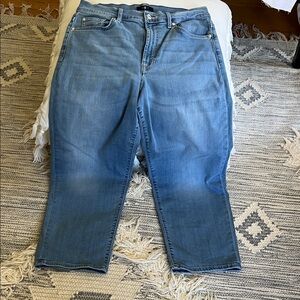 7 for all mankind Light Blue Women's Straight-Leg Jeans